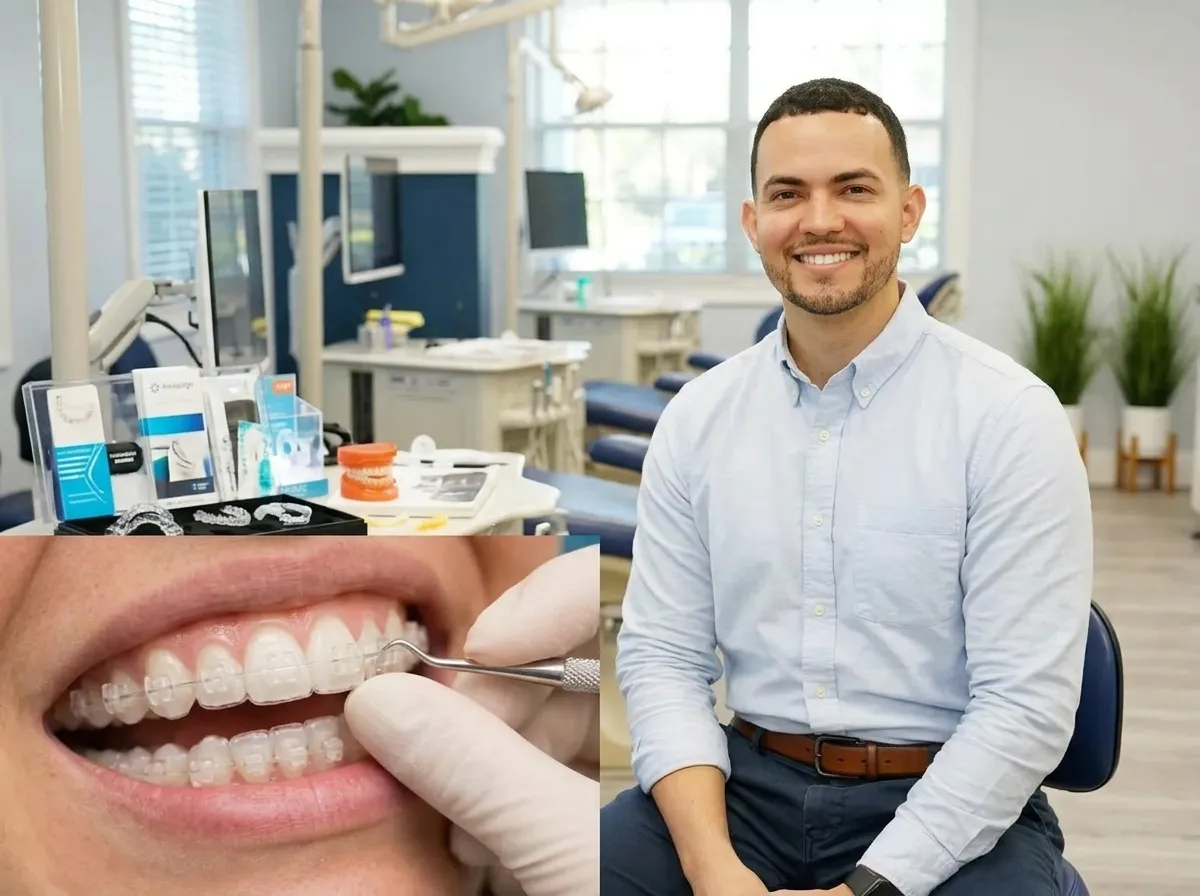 clear braces