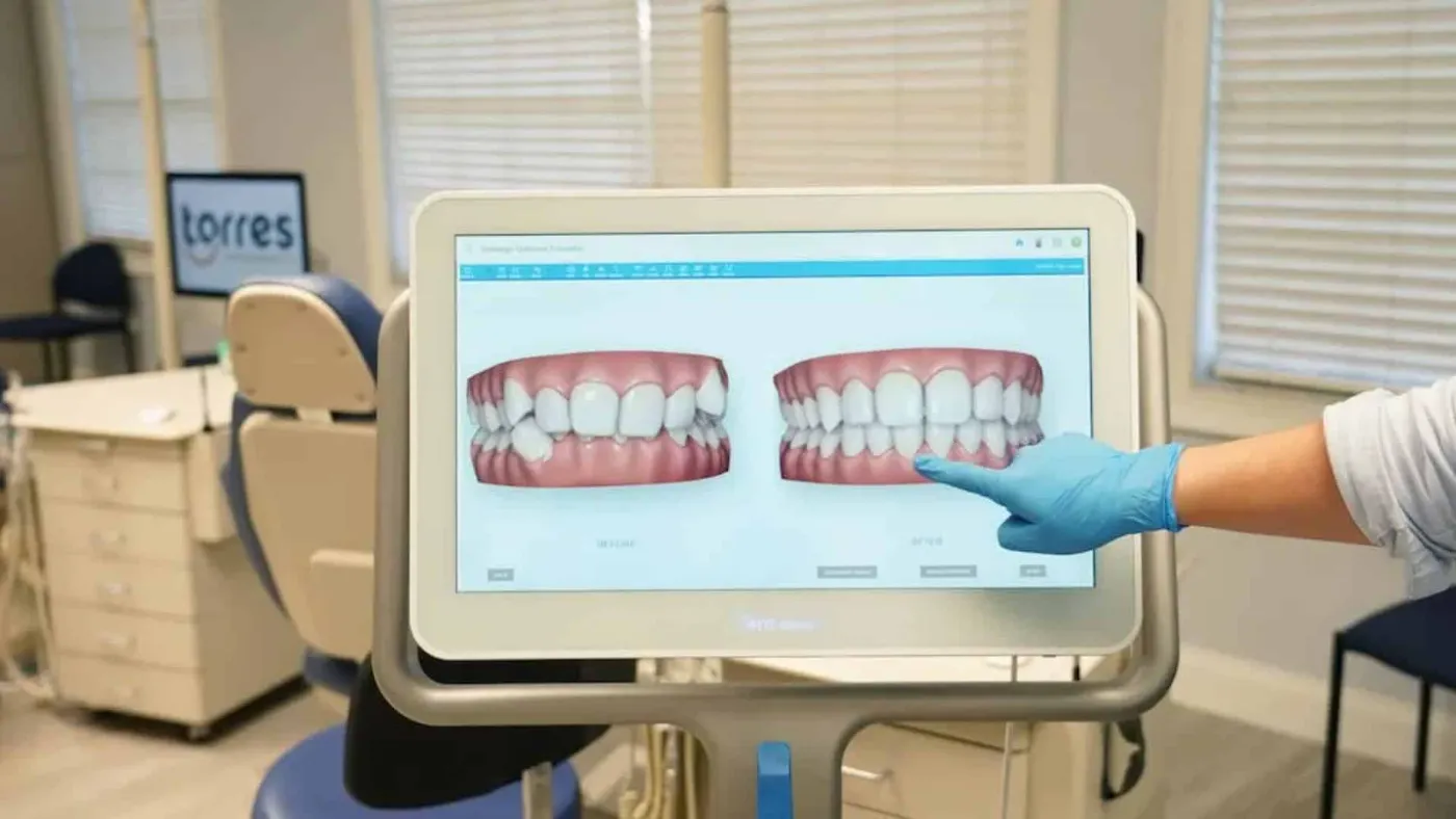 Adult patient at Torres Orthodontics in Tampa, FL